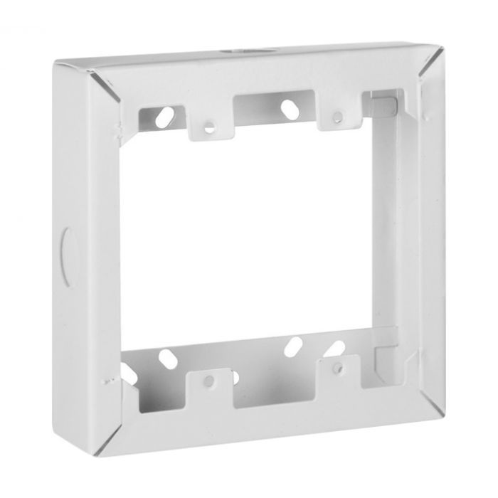 Extension Box White Steel 100X100mm