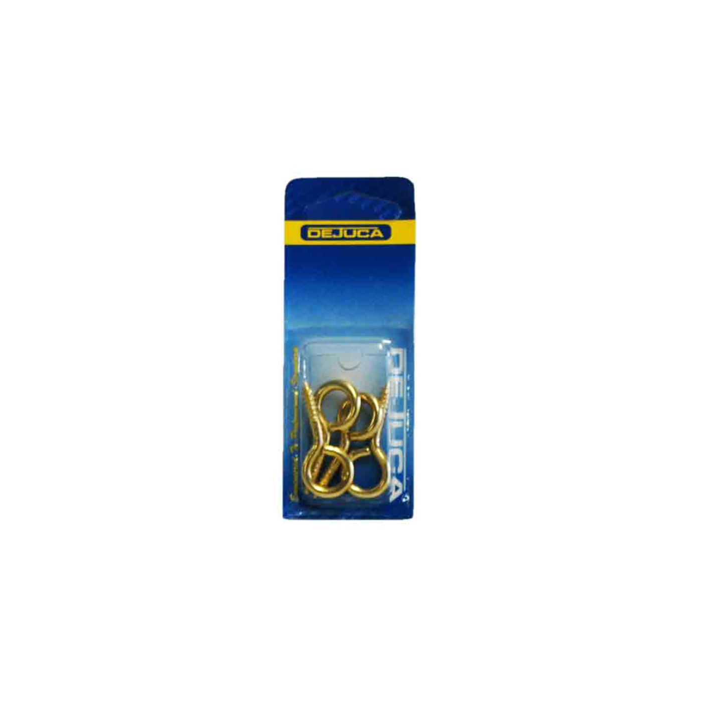 Dejuca - Screw Eyes - Bp - No.10 - 4.2 X 11 X 47 X 16mm - 4/Card - 6 Pack