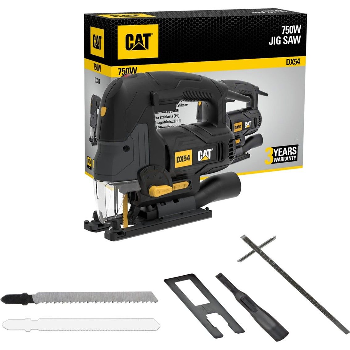 CAT Jig Saw 750W 4 x Function | T -Shank