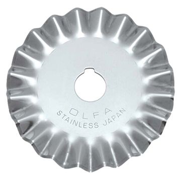OLFA BLADES ROTARY PINKING CUTTER 1/PK 45MM