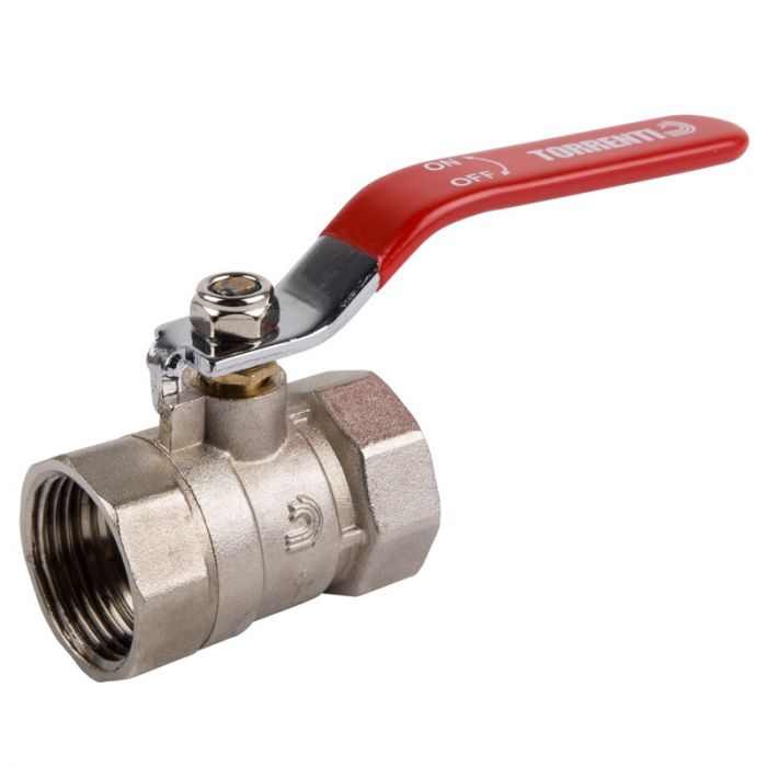 Torrenti - Reduce Bore Ball Type Valve - Red - 25mm - Bulk Pack of 3