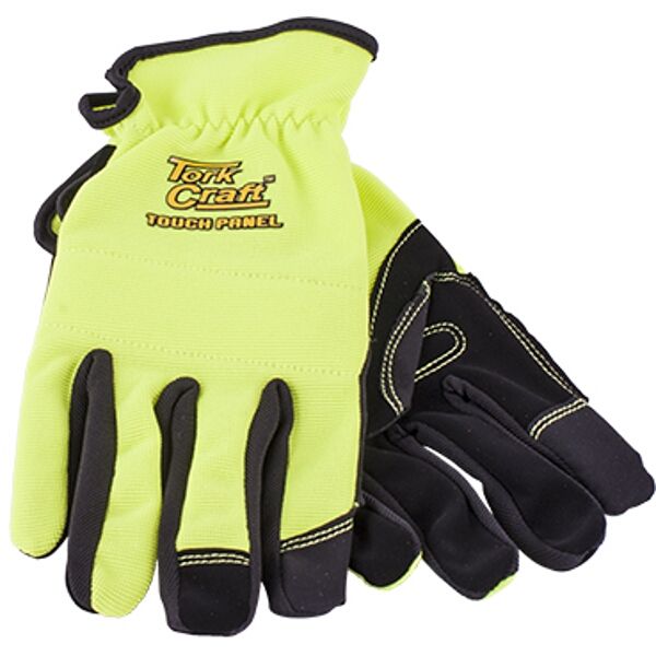 Glove Yellow With Pu Palm  Size Small Multi Purpose