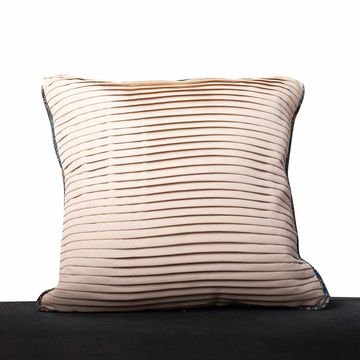Binded Beige Cushion
