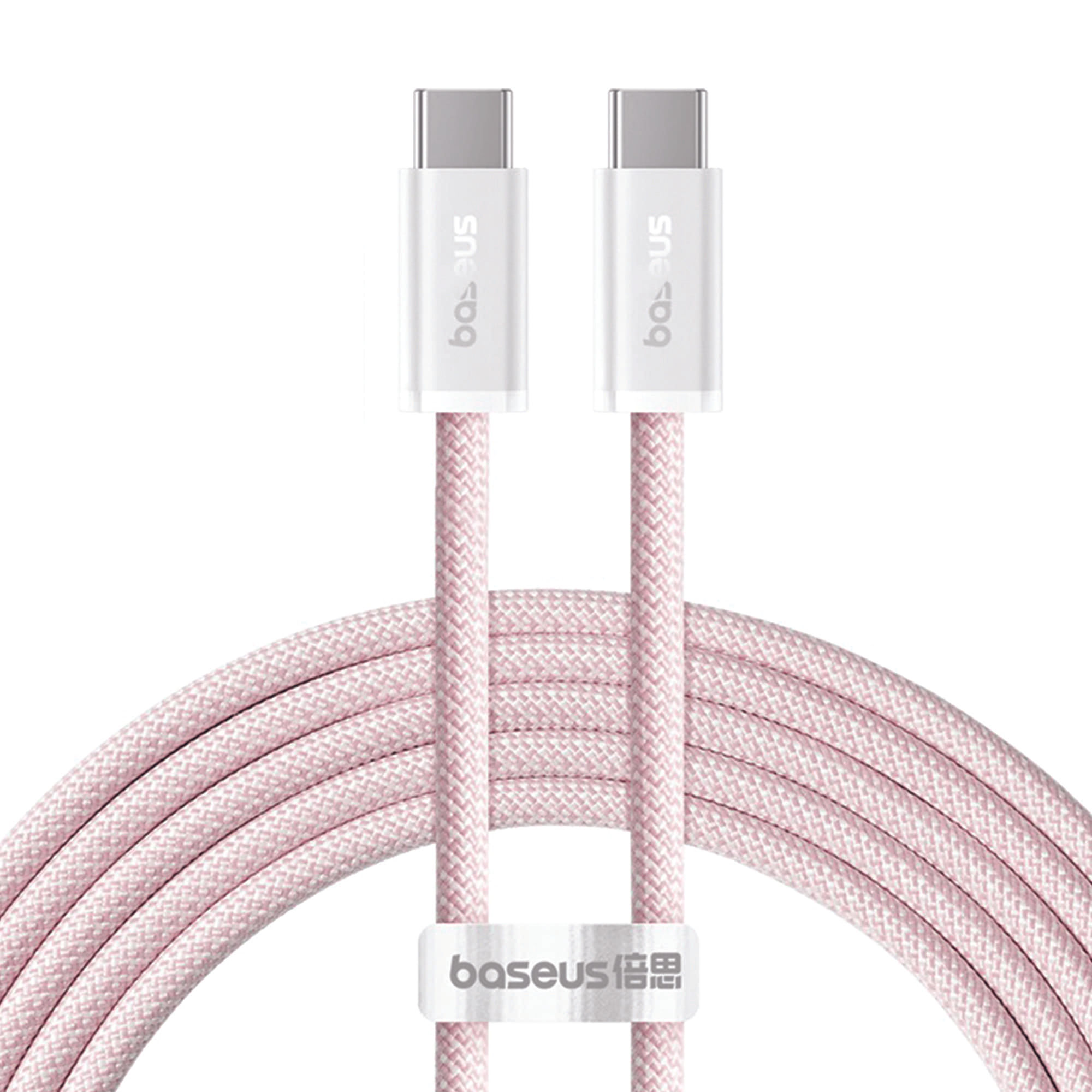 Baseus Dynamic 3 Series Fast Charging Data Cable Type-C to Type-C 100W 2m - Baby Pink
