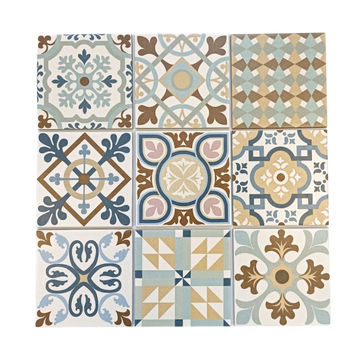 Earthstone Casablanca - Deco Tile (70 Unique Tiles 200x200 - box of 30)