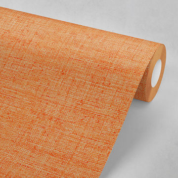 DIY Easy to Apply Wallpaper Roll in Duo Orange Red