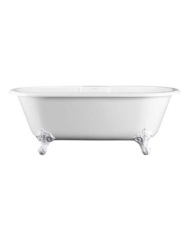 Home And Beyond Cheshire Double Ended Bath with White Feet 1744 x 798 x 646mm