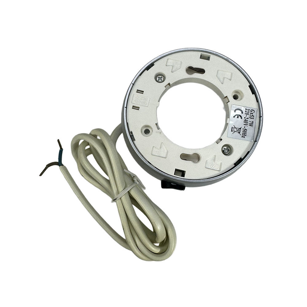 ACDC - Downlight Silver With On And Off Switch GX53