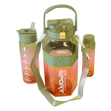 BoldBurst Water bottle 3pcs - Army