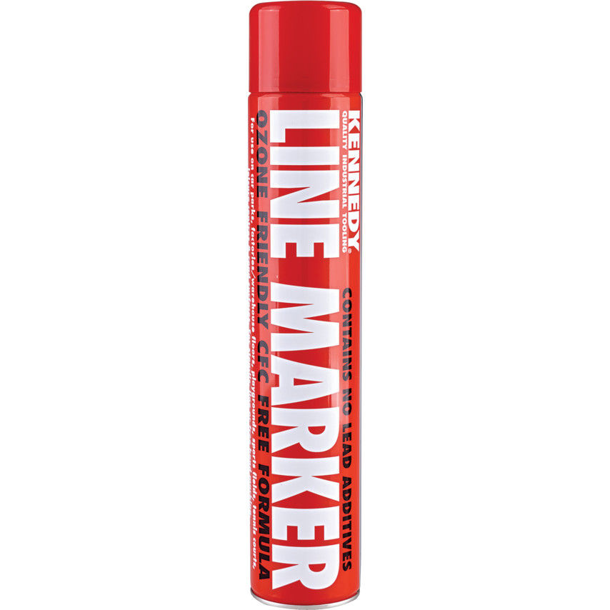 Kennedy   Line Marker 750Ml Red