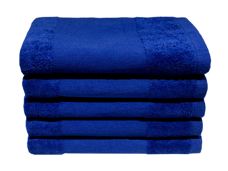 Plush 450 GSM Velour Premium Golf Towels - Estate Blue(120pc Pack)