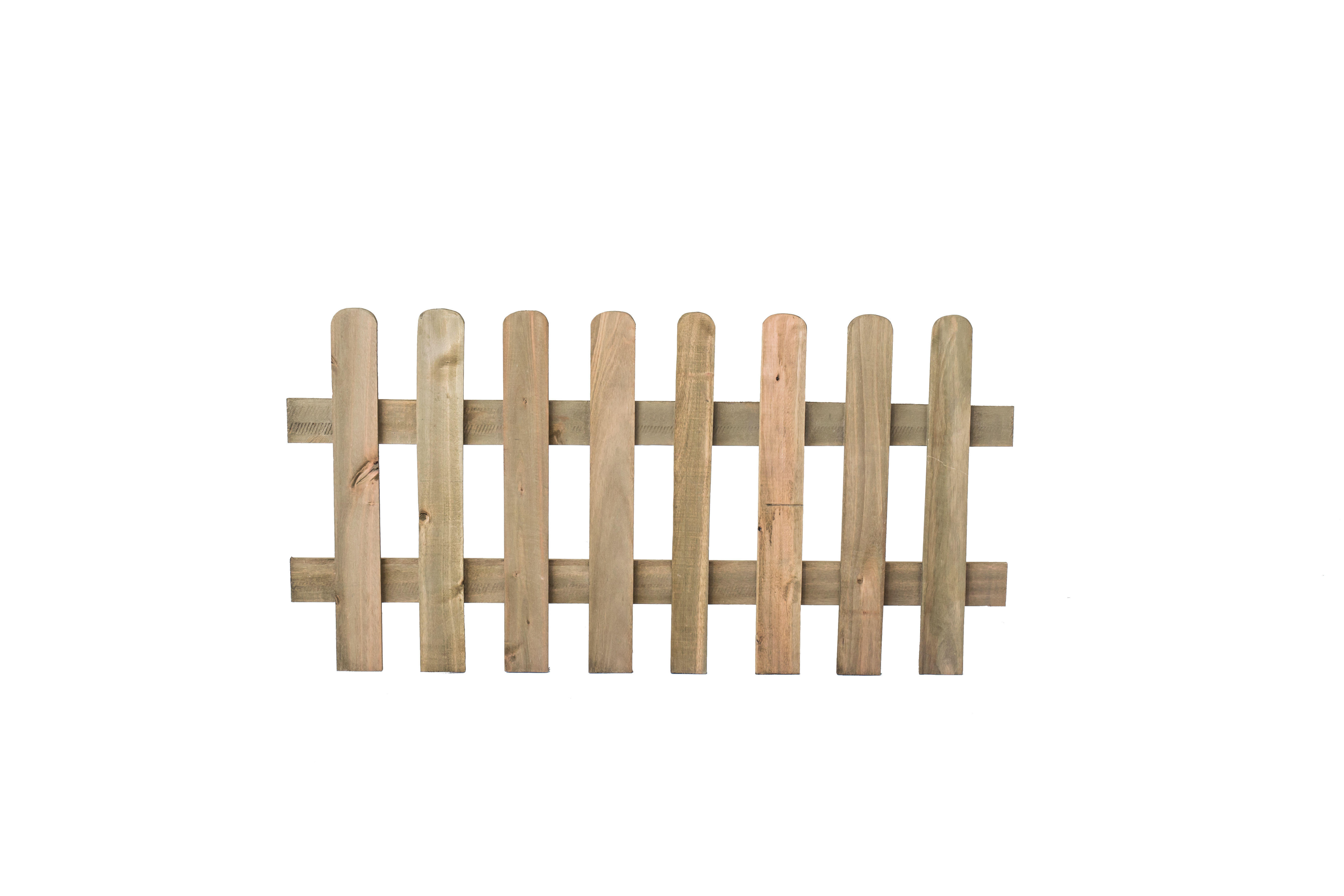 Wooden Picket Fencing 600x1200