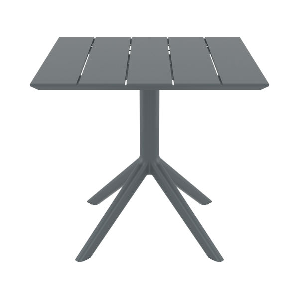 Siesta exclusive Paris 80x80cm Dining Table - Dark Grey