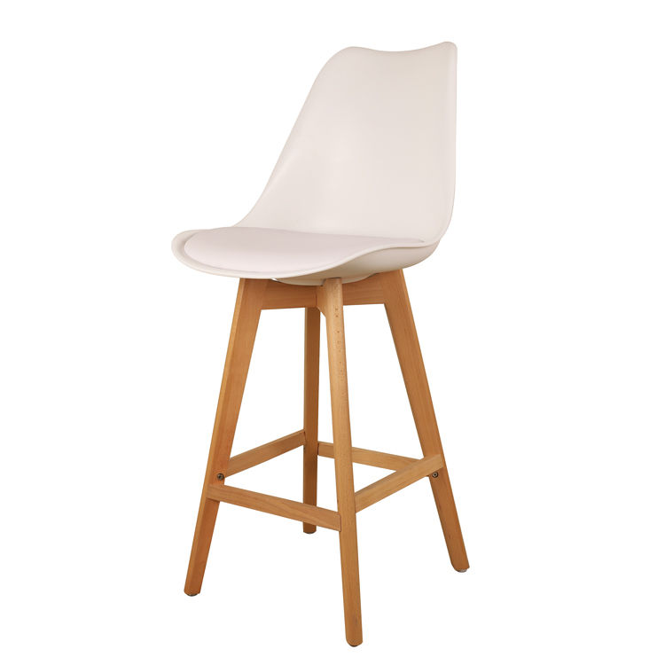 GOF Furniture - Juliet High Counter Bar Stool, White