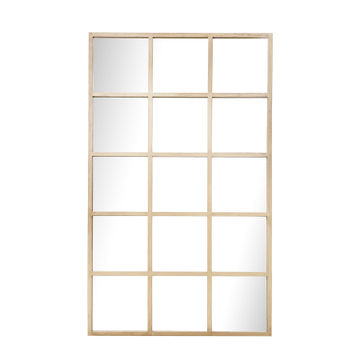 Paramount Mirrors & Prints - Dutch Window Mirror - Natural