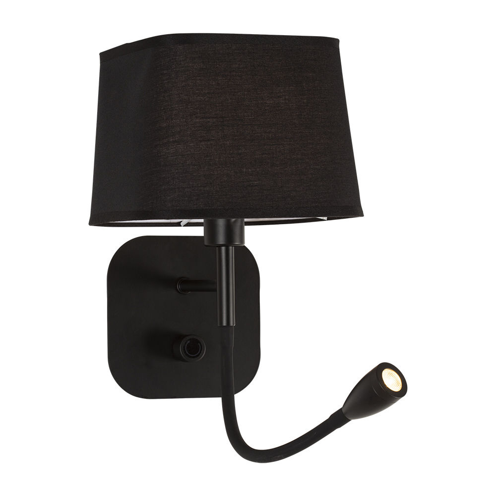 Eurolux - Wall Light - 2 Lights - Black