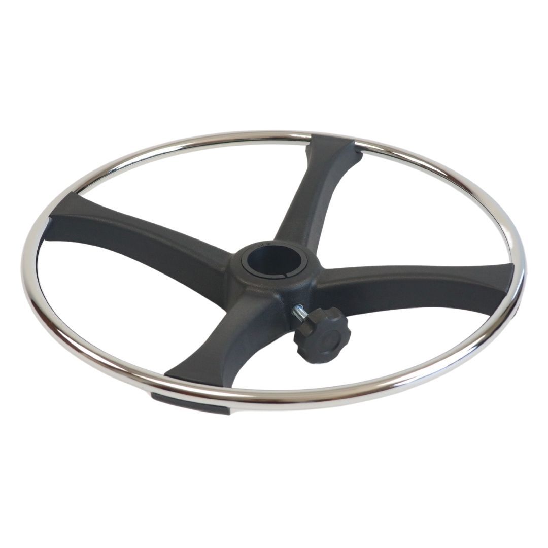 Office Chair Chrome Foot Ring