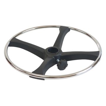 Office Chair Chrome Foot Ring