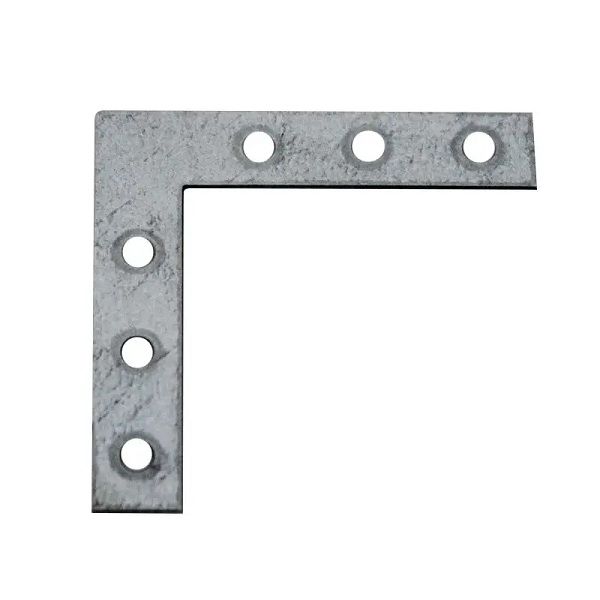Corner Brace, Flat, 75mm x 75mm(30 pieces)BY WOODLY