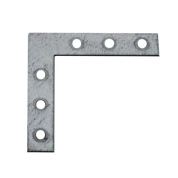 Corner Brace, Flat, 75mm x 75mm(30 pieces)BY WOODLY