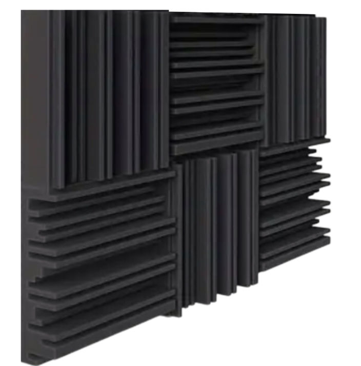 Echo-Less Self-Adhesive Broadband Acoustic Foam Panel 5cm (6 pack)