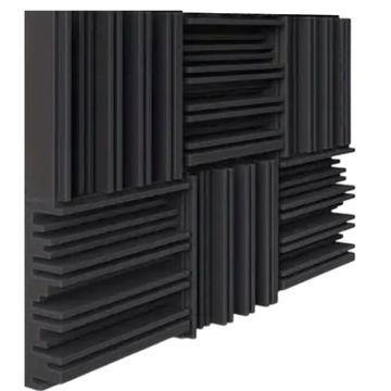 Echo-Less Self-Adhesive Broadband Acoustic Foam Panel 5cm (6 pack)