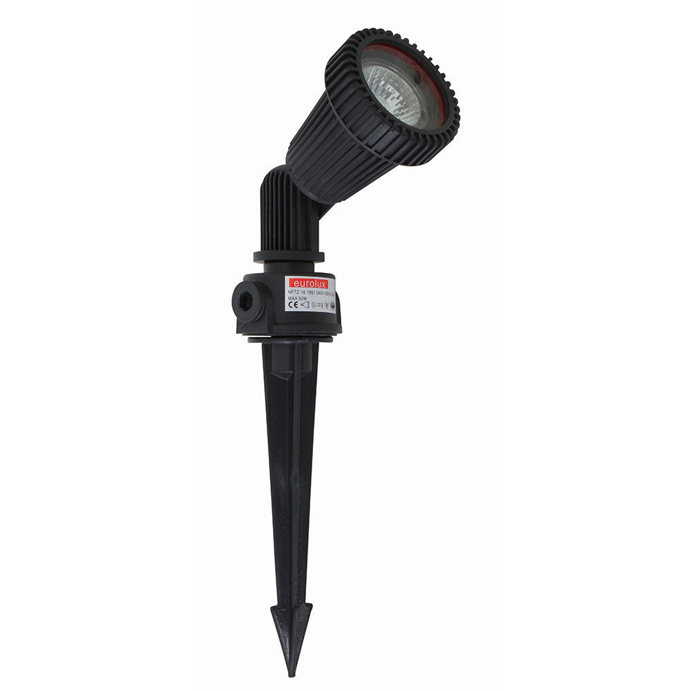 Garden Spike - 75mm - Black - GU5.3 1x35w 12v - 3 Pack