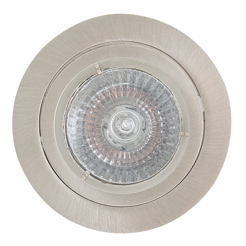Eurolux - Straight Twist - Downlight - 80mm - Satin Chrome - 5 Pack