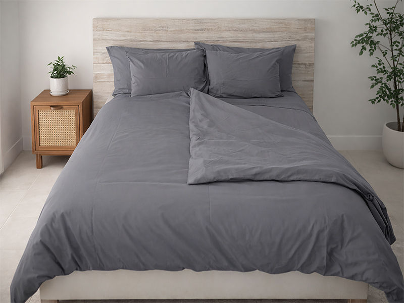 Hotel Collection - Duvet Cover Set - (06 Sets) - Queen - Smoked Pearl