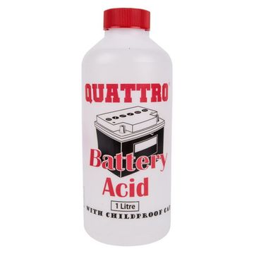Quattro Additive Battery Distilled Water - Automotive - 1L - Bulk Pack of 6