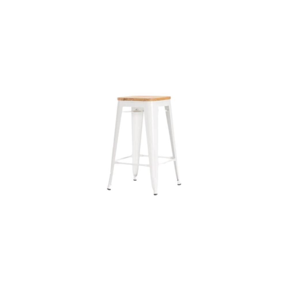 Bronx Kitchen Stool with Wood