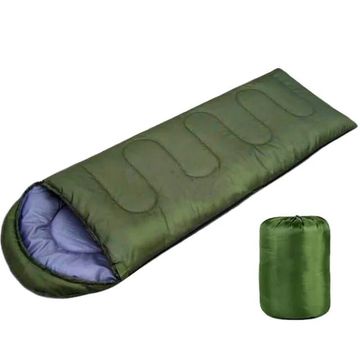 Lightweight Warm Washable waterproof  sleeping bag for outdoors - Green