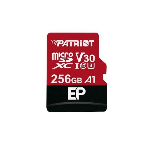Patriot Ep V30 A1 256Gb Micro Sdxc Card + Adapter