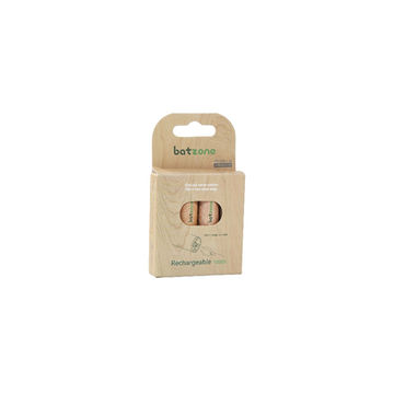 batzone Type C Li-ion Rechargeable Battery CR123A 700 2Pcs