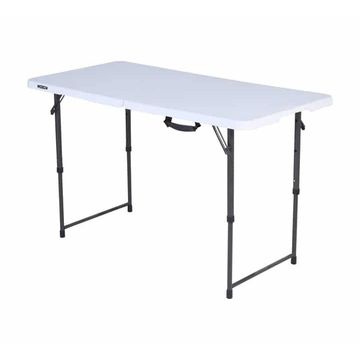 Vividitto -  Adjustable Folding Table 1.2m - White