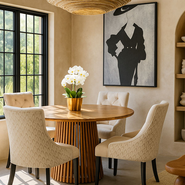 KC FURN – Antonio Modern Organic Dining Set