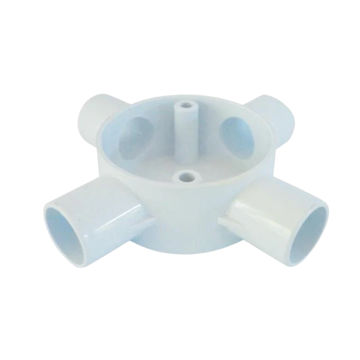 Digitech Ogatin 20mm PVC Box Round  4 Way