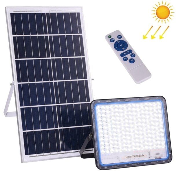 200W Solar Powered LED Flood Light with Remote Control
