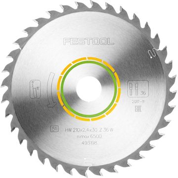 Festool - Universal Saw Blade 210 x 2,4 x 30 W36 493198
