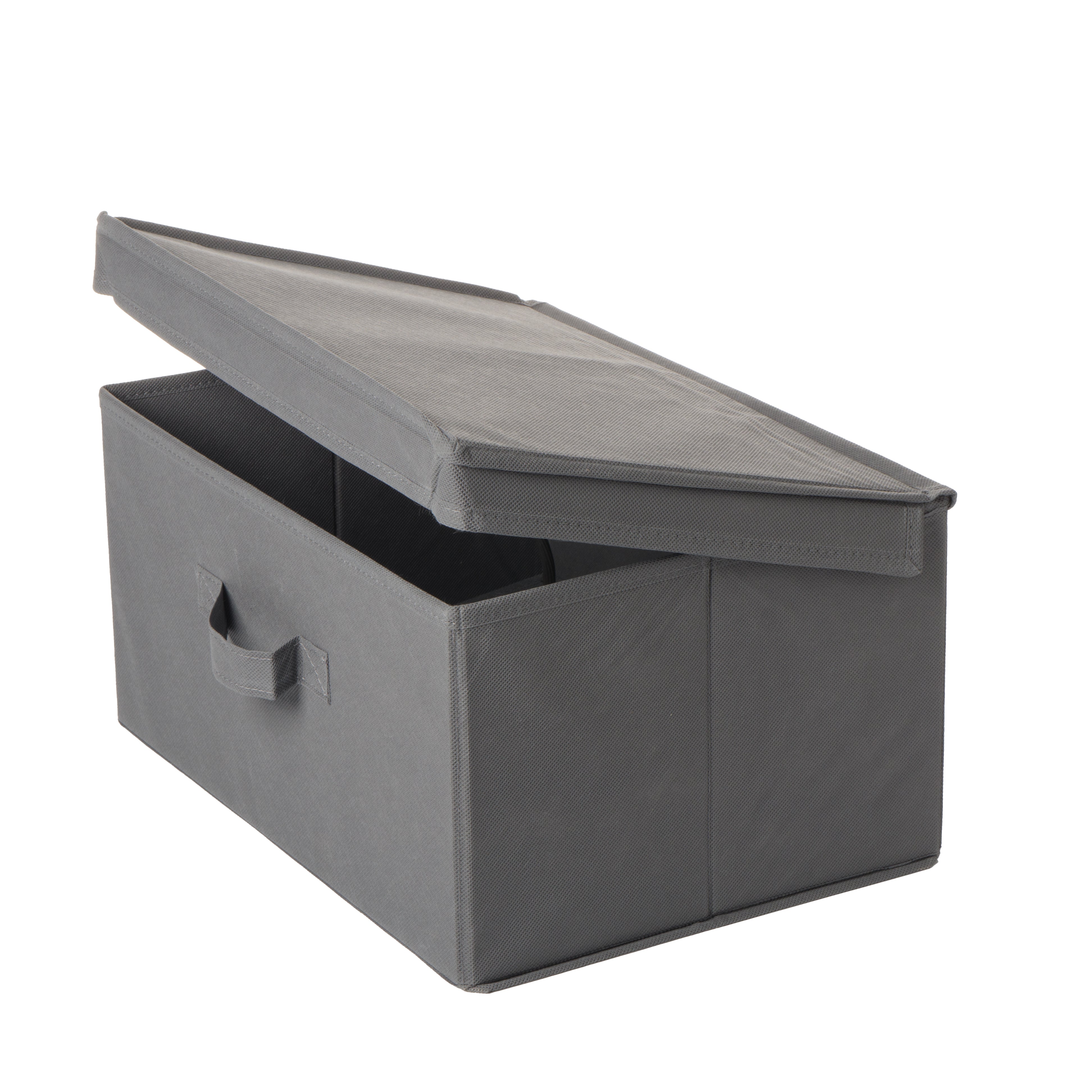 Material Storage Box with lid Medium Grey LEROY MERLIN South Africa