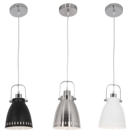 pendant light metal satin nickel