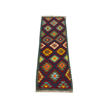 Fine Afghan Maimana Kilim Runner 191 x 72 CM