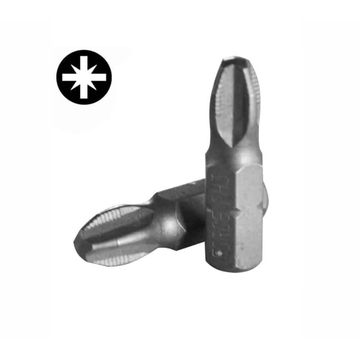 Force - Pozi Bit - Pz2 - 1/4" x 50mm - 10 Pack