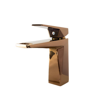 Riova Basin Mixer -Rose Gold