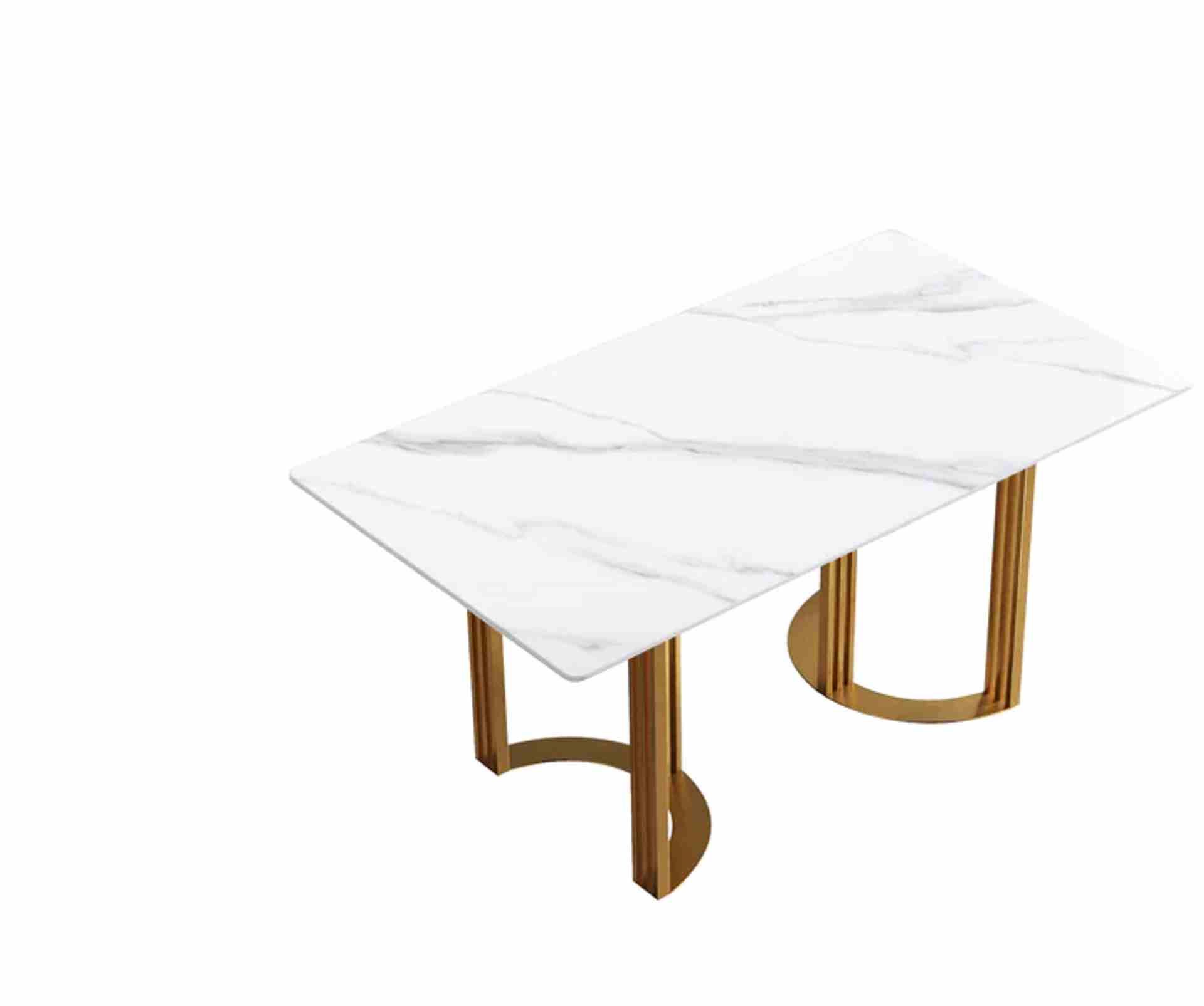 CozyCraft - Fatima Marble Dining Table