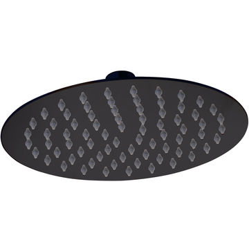 Devario Premio Shower Head Round 250mm s/s - Matt Black