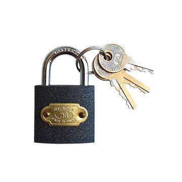 NT TOOLS - Iron Padlock 32mm - 3 Keys (Boxed)