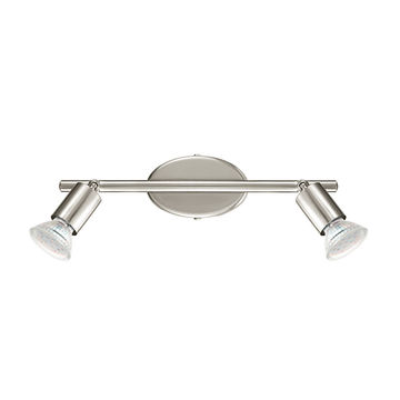 Buzz LED - 2 Lights - Spot Light - 285mm - Satin Chrome