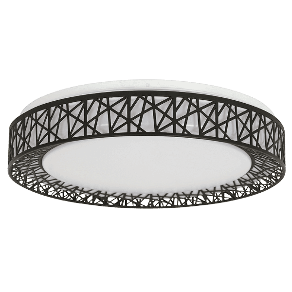 Luzon 16W Black LED Ceiling Light LEROY MERLIN South Africa