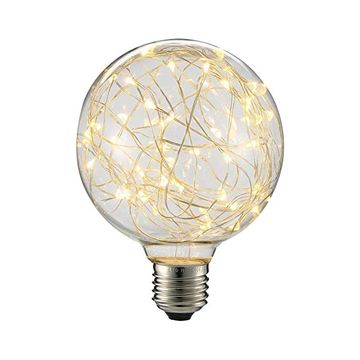 230VAC E27 G95 1.5W Twisted Wire LED Lamp